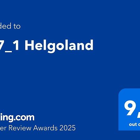 Apartamento 107_1 Helgoland Wilhelmshaven Exterior foto